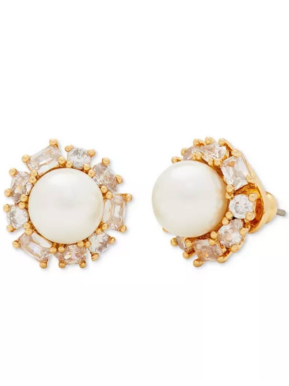 KATE SPADE ♠️ New York CANDY SHOP PEARL HALO STUD EARRINGS 🌟NWT🌟